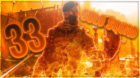 33 Kill Solo Squad BO4 Alcatraz Game YouTube