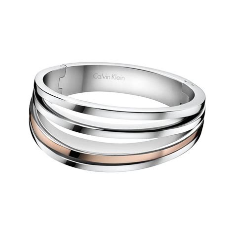 Calvin Klein Breathe Bangle KJ3DPD2001 Stainless Steel Bicolor