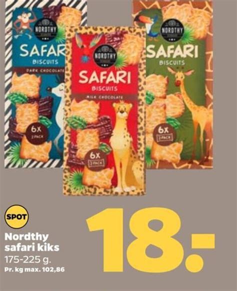 Nordthy Safari Kiks Tilbud Hos Netto