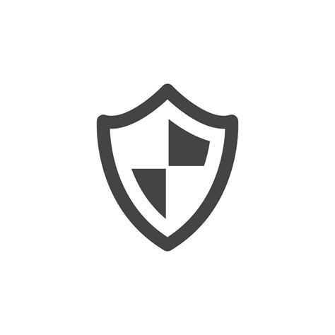 Shield Security Vector Icon Illustration 23015904 Vector Art At Vecteezy