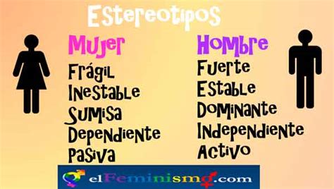 ¿qué Son Los Estereotipos De Género Significado Definición Tipos Y Ejemplos El Feminismo