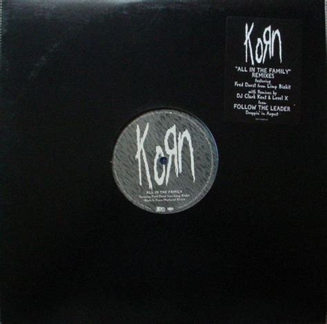 Korn – All In The Family (Remixes) (1998, Blue, Vinyl) - Discogs