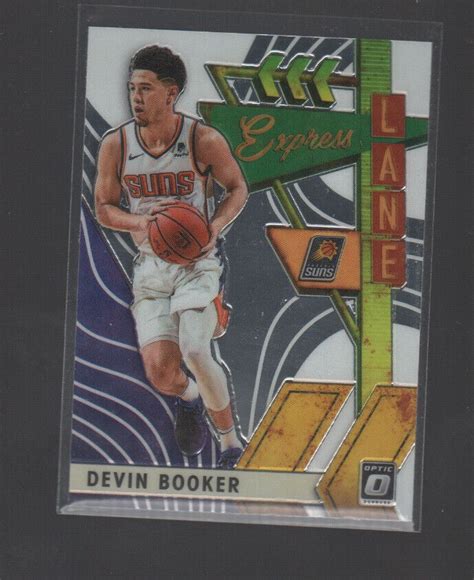 DEVIN BOOKER 2019 20 PANINI DONRUSS OPTIC EXPRESS LANE CARD 12 EBay