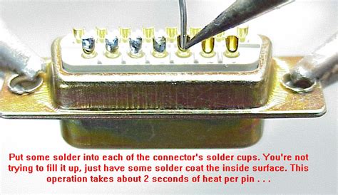 AeroElectric Connection - Soldering D-Sub Connectors