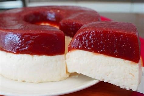 Pudim Romeu e Julieta a combinação perfeita de queijo e goiabada