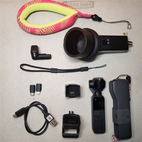 Dji Osmo Pocket 1 with accessories on Carousell