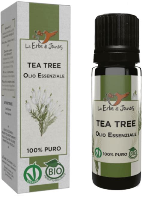 Le Erbe Di Janas Olio Essenziale Di Tea Tree Ml Ecco Verde Italia