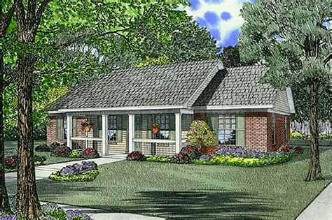 Traditional Style House Plan 3 Beds 2 Baths 1100 Sqft Plan 17 1162