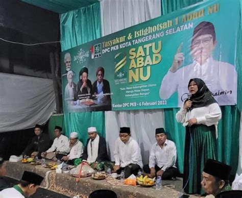 Pkb Tangsel Tasyakuran Satu Abad Nu