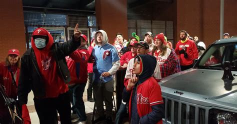 Phandemic Krew Takes In The World Series From The Same Spot They Began