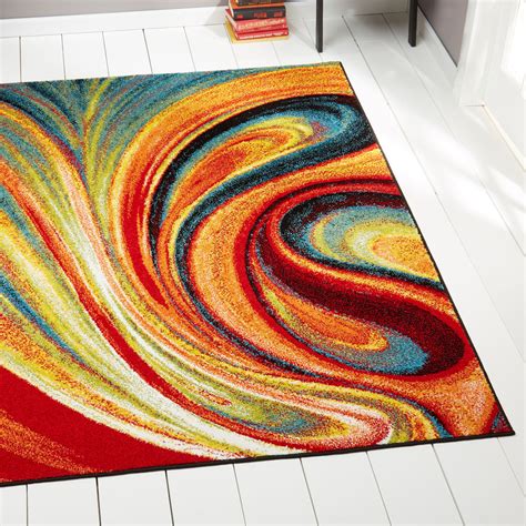 Splash Multi Area Rug 7 10 X10 2 7 10 X 10 2 Contemporary Area