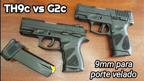 Taurus G C Vs Th C Qual A Melhor Para Porte Velado Mm Youtube