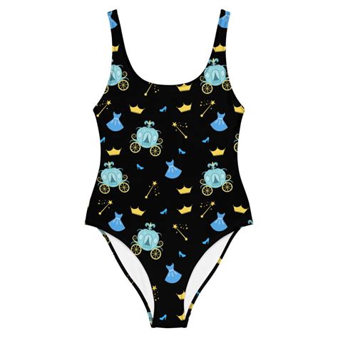 Blue Princess One Piece Swimsuit Magical Swimwear For Women Etsy