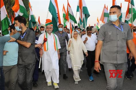 Srinagar Jandk Lg Manoj Sinha Leads A Tiranga Rally Gallery Social