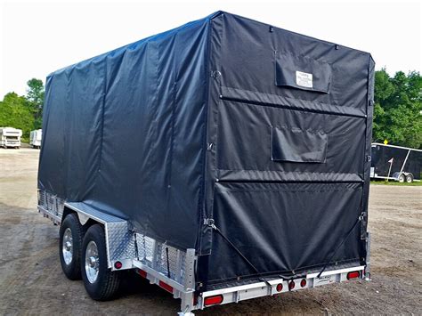 Utility Trailer Covers – Tiesma Industrial Coverings Inc.