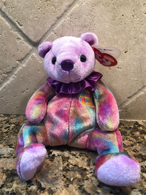 Ty Beanie Babies Février The Birthday Beanies Collection Etsy