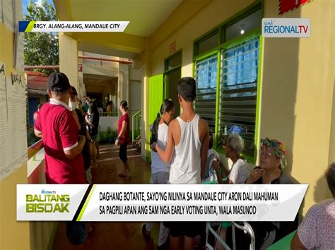 Balitang Bisdak Barangay And SK Elections 2023 Sa Mandaue City