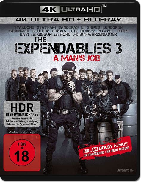 The Expendables 3 Blu Ray Uhd 2 Discs 4k Uhd Filme • World Of Games