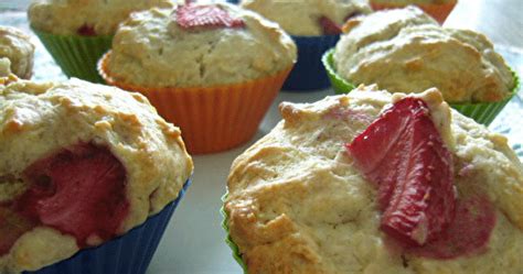 Muffins Aux Fraises De Les Plats Cuisin S De Esther B Et Ses Recettes