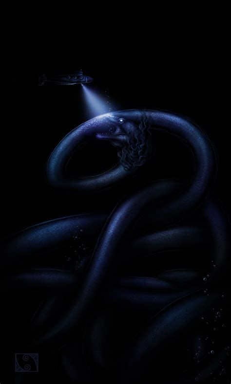 Scp 3000 Tumblr Scp Aquatic Art Sea Monster Art