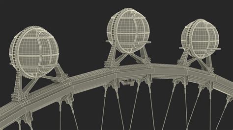 High Roller Ferris Wheel Rigged 3D Model $149 - .max - Free3D