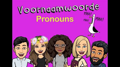 Voornaamwoorde Pronouns Afrikaans Fal Youtube