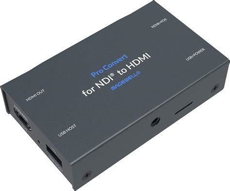 Magewell Pro Convert Ndi To Hdmi Amazon Ca Electronics