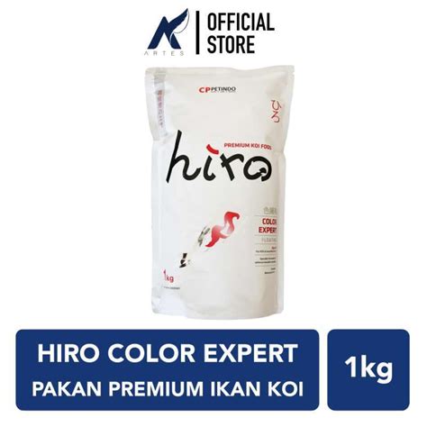 Jual HIRO PREMIUM KOI FOOD COLOR EXPERT Pelet Pakan Pellet Makanan Ikan