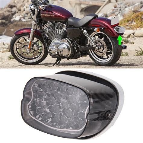 Led Tail Light Turn Signals For Harley Sportster Xl Dyna Road