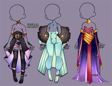 Highend Outfit Adopt Close By Miss Trinity On Deviantart Art