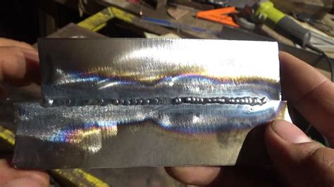 Tig Welding 20 Gauge Sheet Metal My First Time Welding 20 Gauge Mild Steel Using Everlast 160