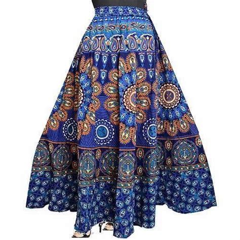 Fancy Printed Long Skirt Size S Xl At Rs 500 Piece In Surat Id