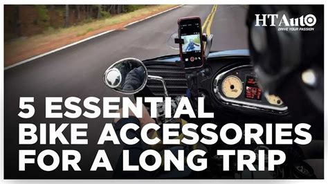 Essential Bike Accessories For A Long Trip All Things Auto Ht