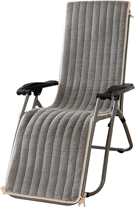 KangHing Sun Lounger Cushions Only Grey Sun Lounger Cushions Pad