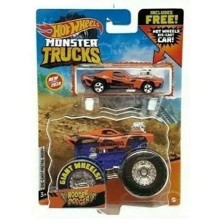 Игрушка машинка Хот Вилс Монстр трак Skeleton Crew Hot Wheels Monster Trucks купить