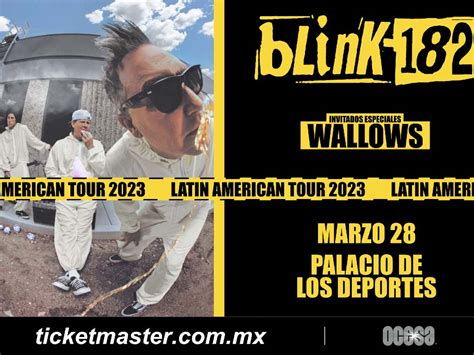 Segunda fecha de Blink 182 en México fechas y precios