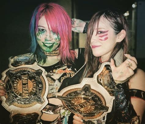 Asuka And Kairi Sane WWE Women S Tag Team Champions