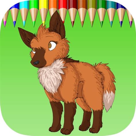 The Wolf Coloring Book: Learn to color and draw a wolf, hyena and more, Free games for children ...