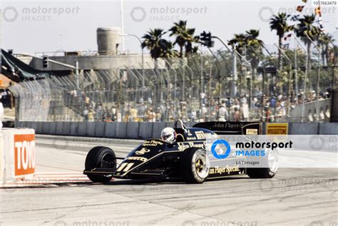 Elio De Angelis Lotus 91 Ford United States GP West Motorsport Images