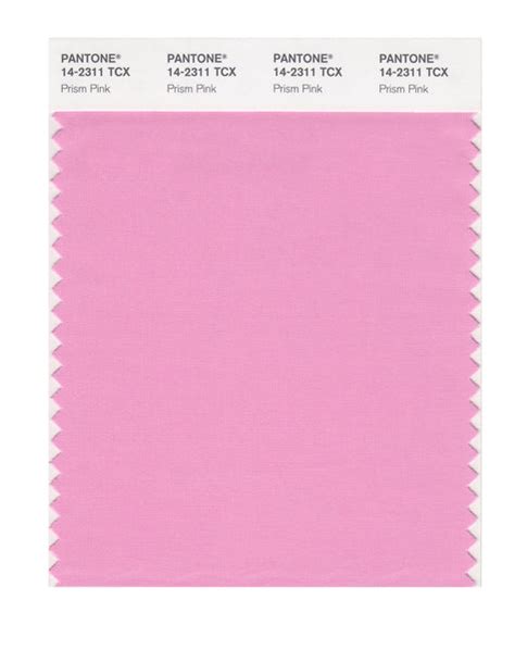 Pantone Smart Color Swatch Card 14 2311 Tcx Prism Pink Columbia Omni