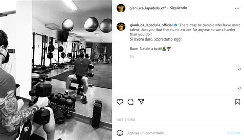 Gianluca Lapadula Entrenó En Navidad Y Dejó Mensaje De Superación Infobae