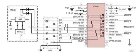 V Rs Transceiver With Advanced Power Management And A Receiver