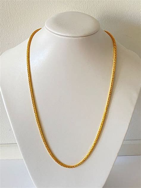 23 kt Yellow gold - Necklace - Catawiki