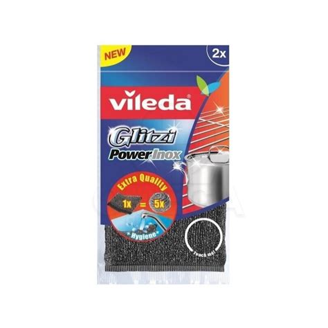 VILEDA Glitzi Power Inox Συρμάτινο Σφουγγαράκι 2τμχ