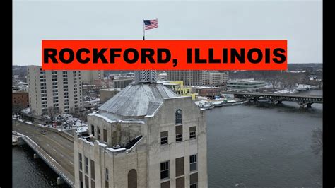 4k Drone Footage Of Rockford Illinois Youtube