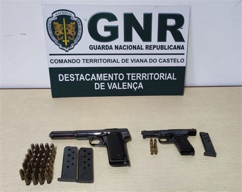 GNR Detido por posse de arma proibida em Valença Rádio Alto Minho