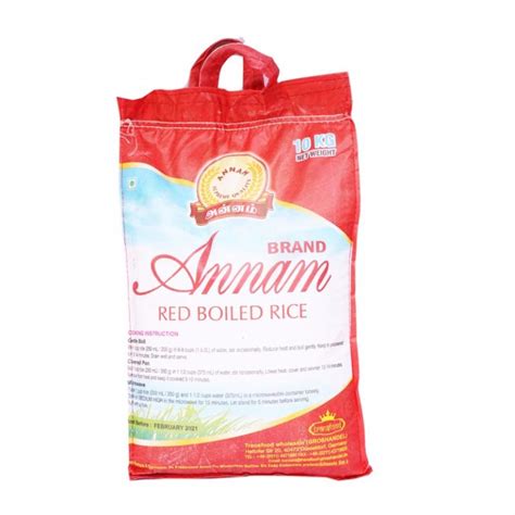 Annam Red Boiled Rice Jai Hind Grocery