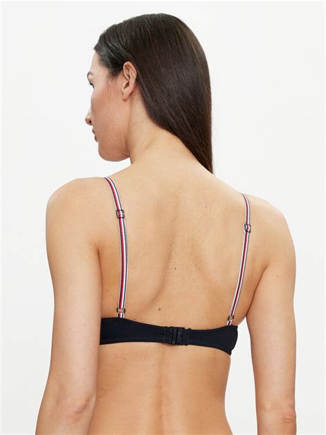 Tommy Hilfiger Góra od bikini UW0UW05372 Granatowy Modivo pl