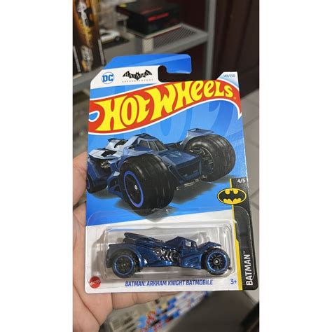 Jual Hotwheels Batman Arkham Knight Batmobile Biru Lot P Hot Wheels Shopee Indonesia