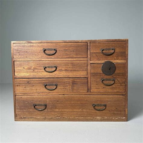 Small Japanese Traditional Tansu Chest Of Drawers 1920s For Sale At Pamono